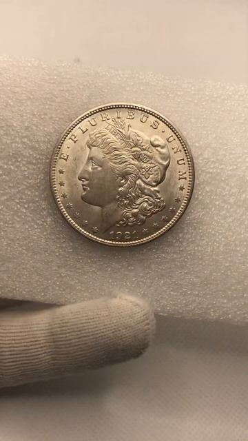 1 Доллар 1921 Морган доллар / Серебряная монета #coin #collection