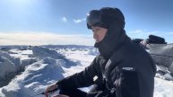 Лёд 3 Метра!!! Застрял на снегоходе один в торосах!куча ?