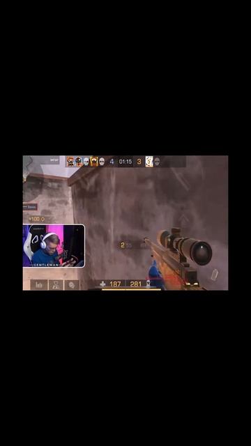 Что он дал 💀 #standoff2 #веля #джентльмен #киберспорт #стан?