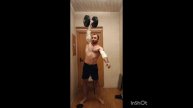 Толчок гантели +44 кг с/в 77 кг