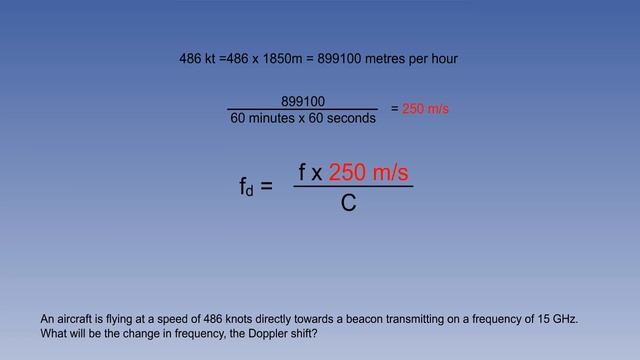 ATPL Training _⁄ Radio Navigation #06 Propagation Theory - Doppler