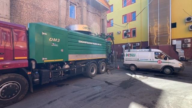 Промывка наружной канализации от жира