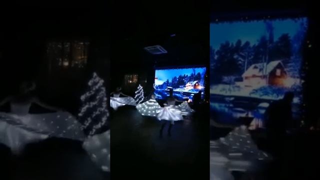 Новогодний номер. Светодиодные Ангелы.