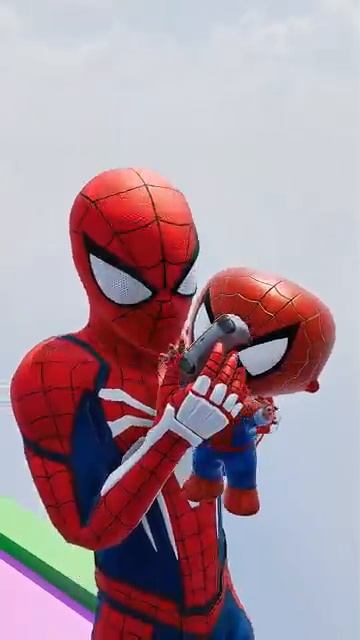 GTA V Spidey Kid Funny Run Always Gets Help From His Parents! #gta