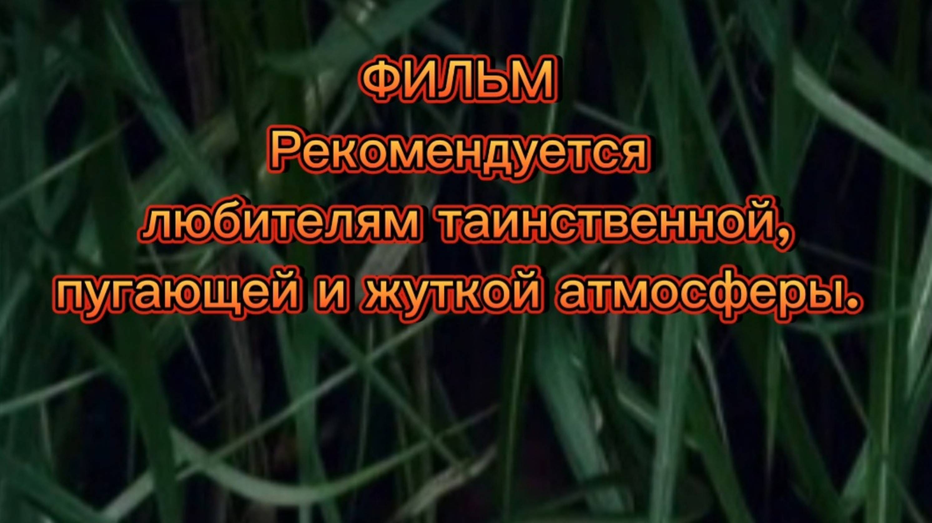ФИЛЬМ РЕКОМЕНДУЕТСЯ 
любителям таинственной, пугающей и жуткой атмосферы