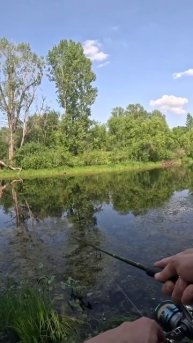 РЫБАЧУ НА ВОБЛЕР ЗА 75₽!!!Часть 1#fishing #воблеры #рыбалка#с
