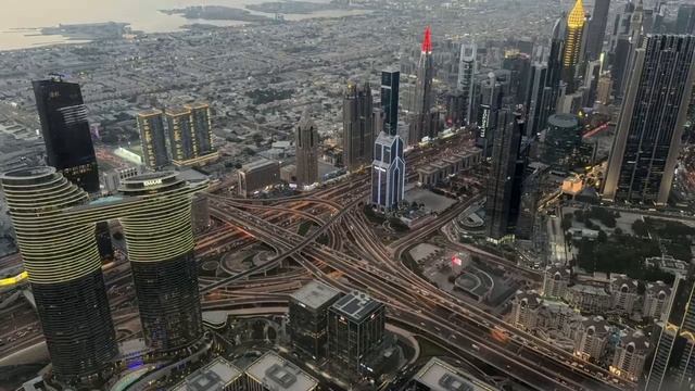 13-05-2025. Дубай. С высоты Бурдж-Халифа.