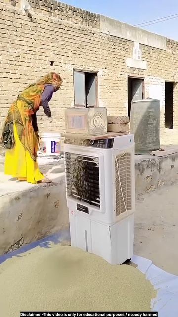 Homemade trick to clean millet😯 #technology #millet