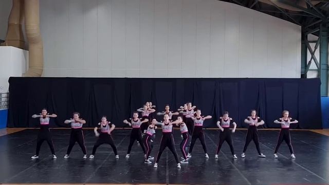 Cheerleading. Team Greece Junior Hip Hop ICU 2021.Чир спорт. Команда Греции юниоры хип хоп ЧМ 2021.