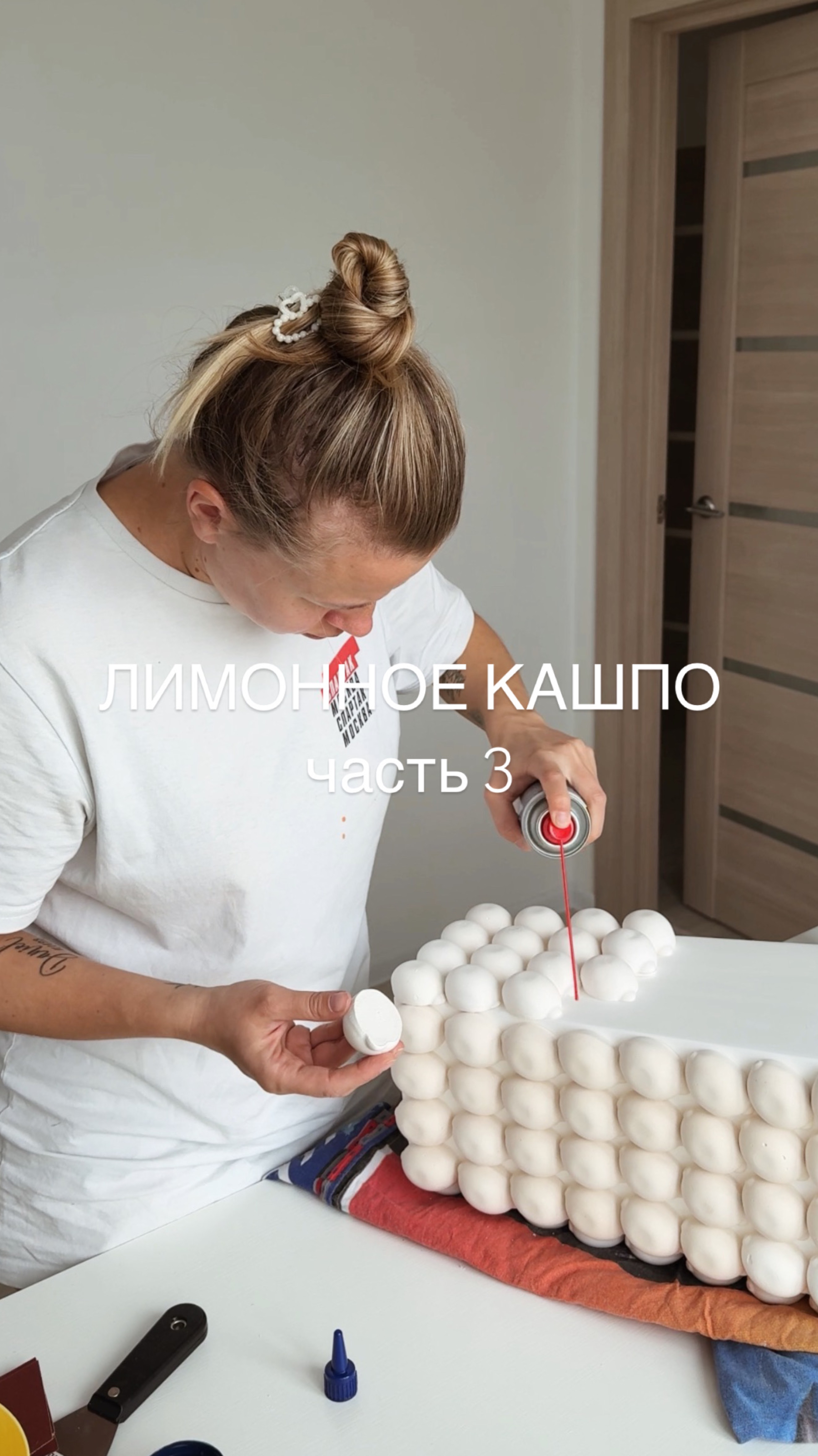 Делаю кашпо с лимонами
