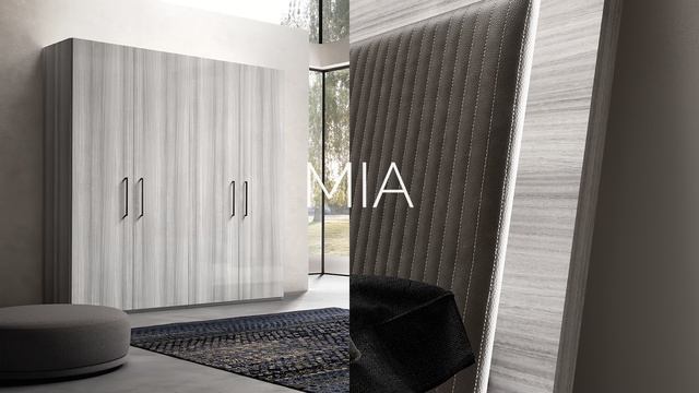 Коллекция спальня Mia Silver Grey