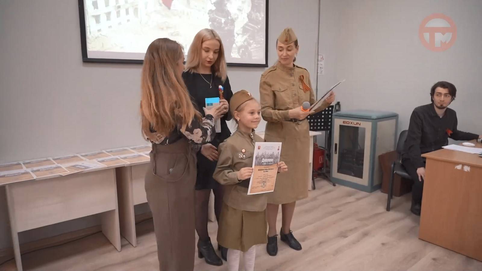 Участников конкурса «Фронтовая хроника» наградили в ЦНТ