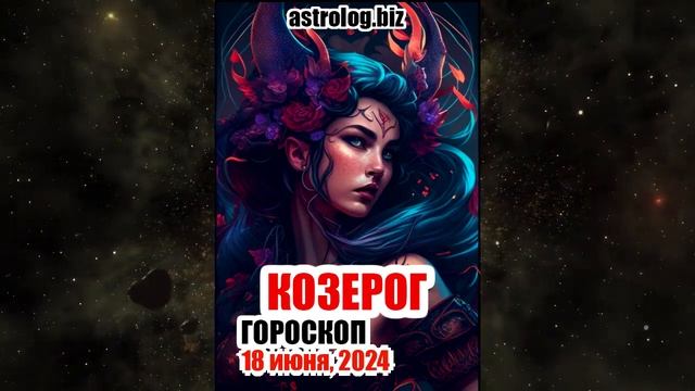 КОЗЕРОГ   гороскоп на 18 июня, 2024