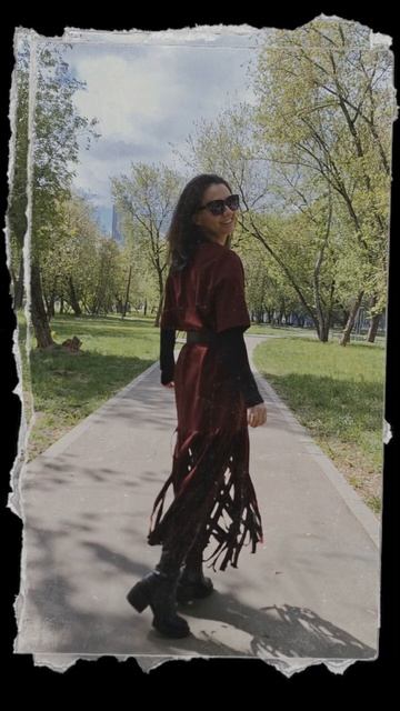 Платье с бахромой