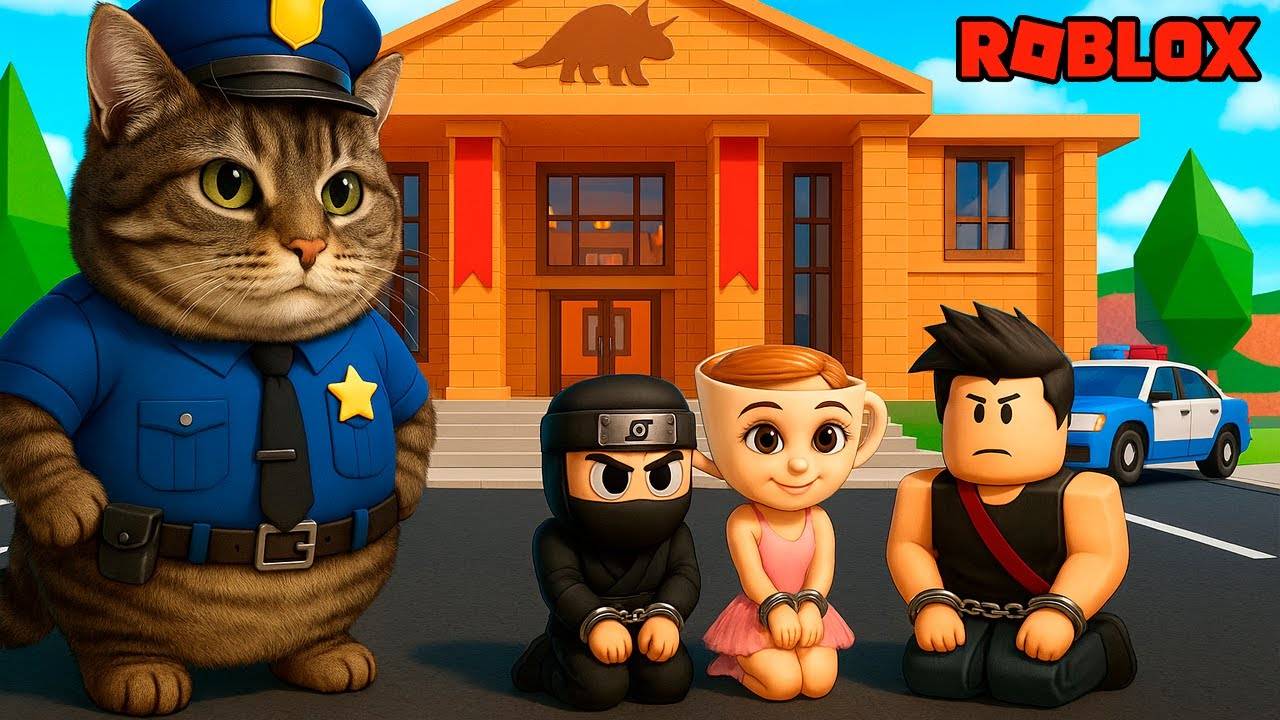 САМЫЙ ТОЛСТЫЙ КОТ ПОЛИЦЕЙСКИЙ В ROBLOX