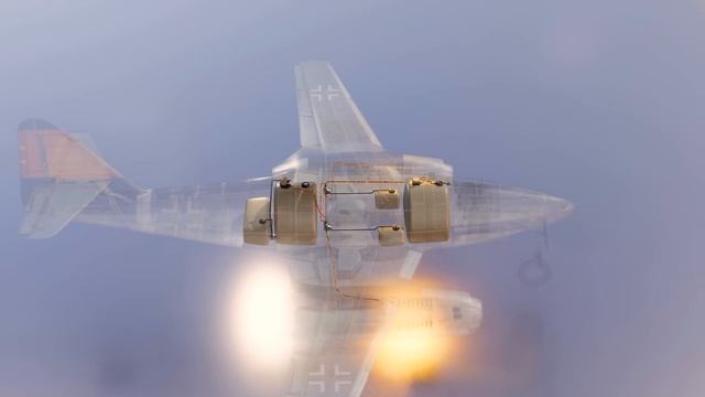 Inside the Me-262 Jet Fighter