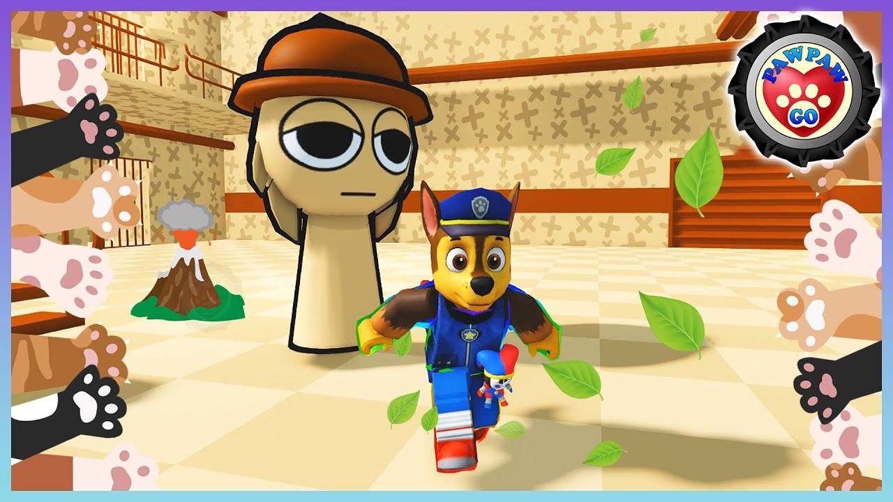 Побег из бежевого Sprunki - Окончательный вызов Roblox
