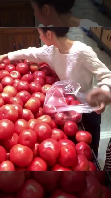 Такое быает слишком часто....  Юмор. Рынок. Помидоры...