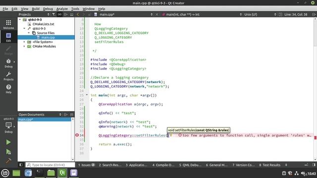 3. Creating message categories