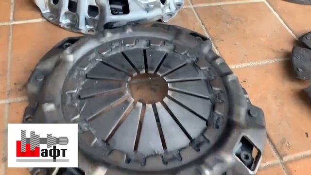 Замена сцепления на MITSUBISHI Fuso Canter TF