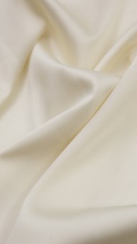 28010 Искусственный шёлк Сливочный, 108 гр/м2, 130 см