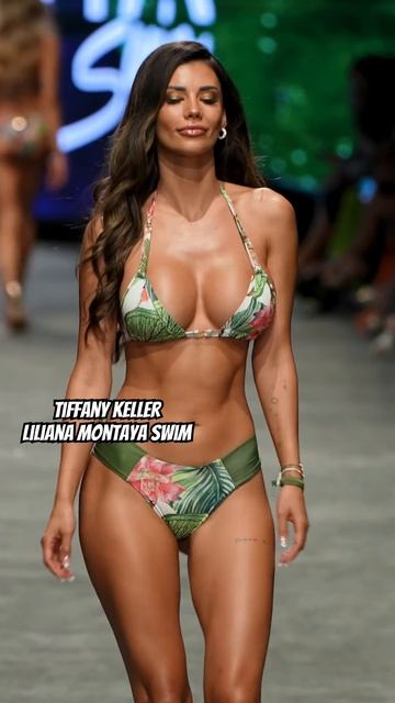 Tiffany Keller Slow Motion Runway Walk - Liliana Montoya Swim - Art Hearts Miami Swim Week 2023