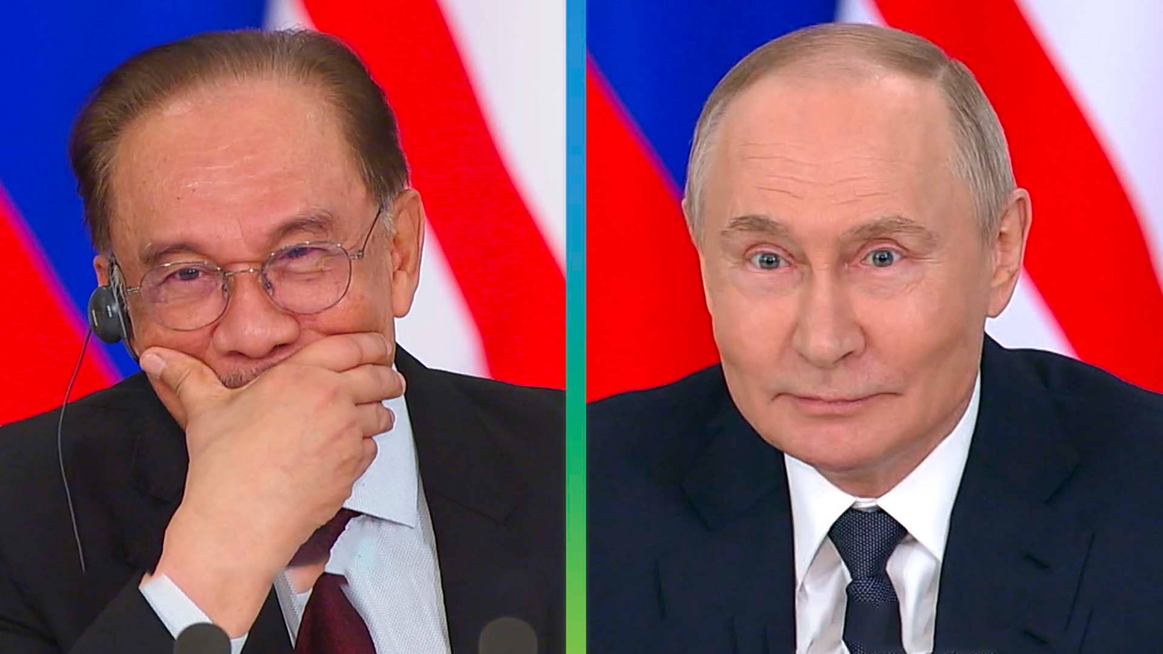 Путин загадал премьер-министру Малайзии загадку о третьем троне в Кремле