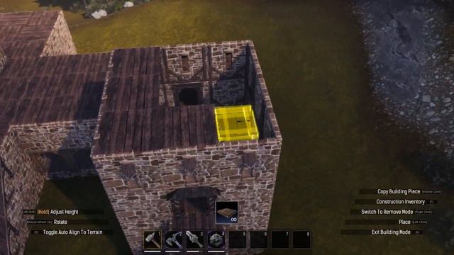 How To Build A Castle [ timelapse ] - Conan Exiles Age of War