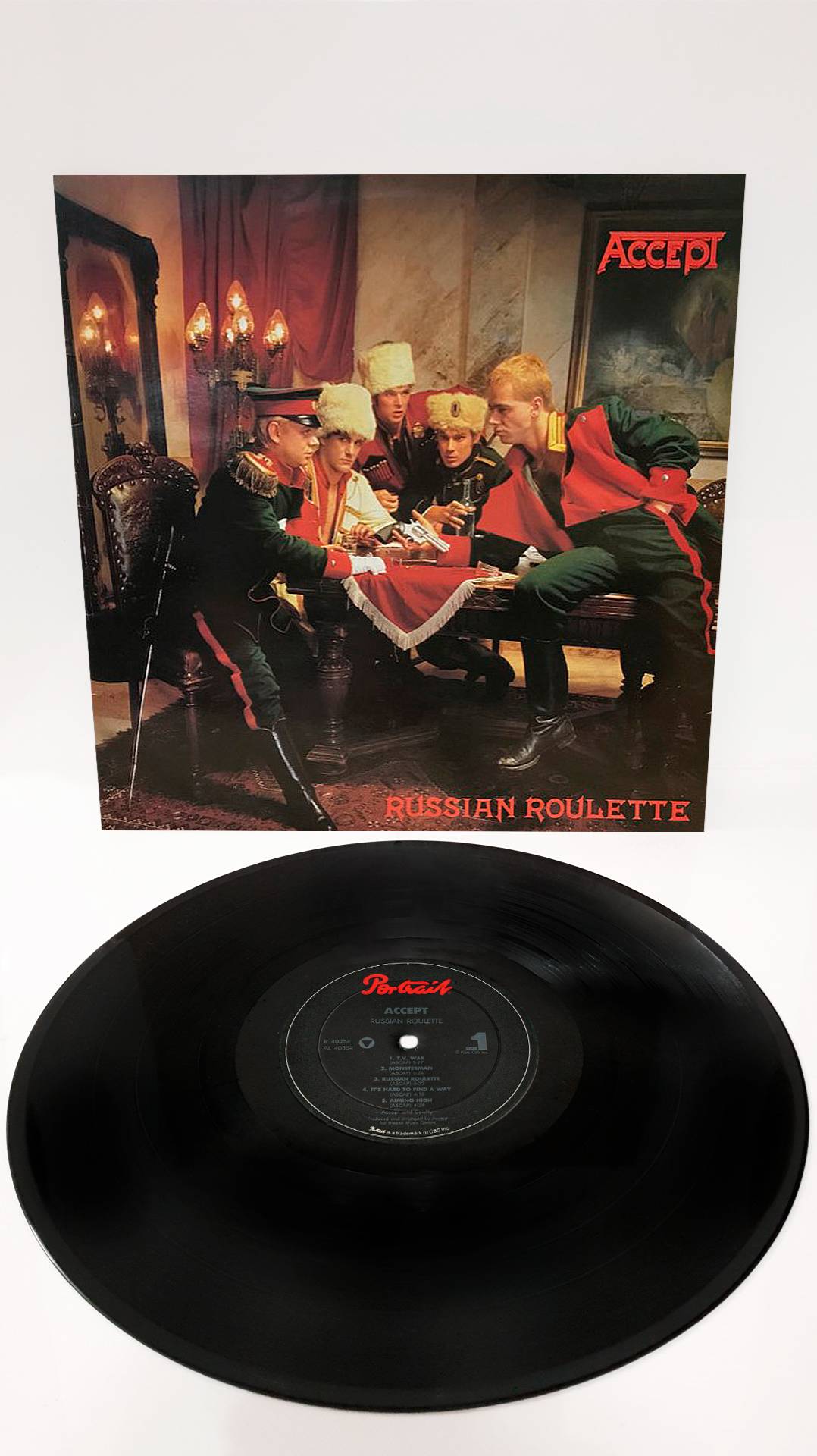 Accept – Russian Roulette 1986 Heaven Is Hell