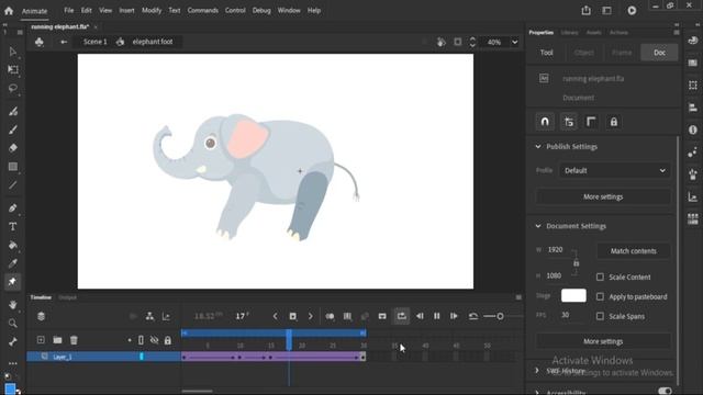 15. Running Elephant