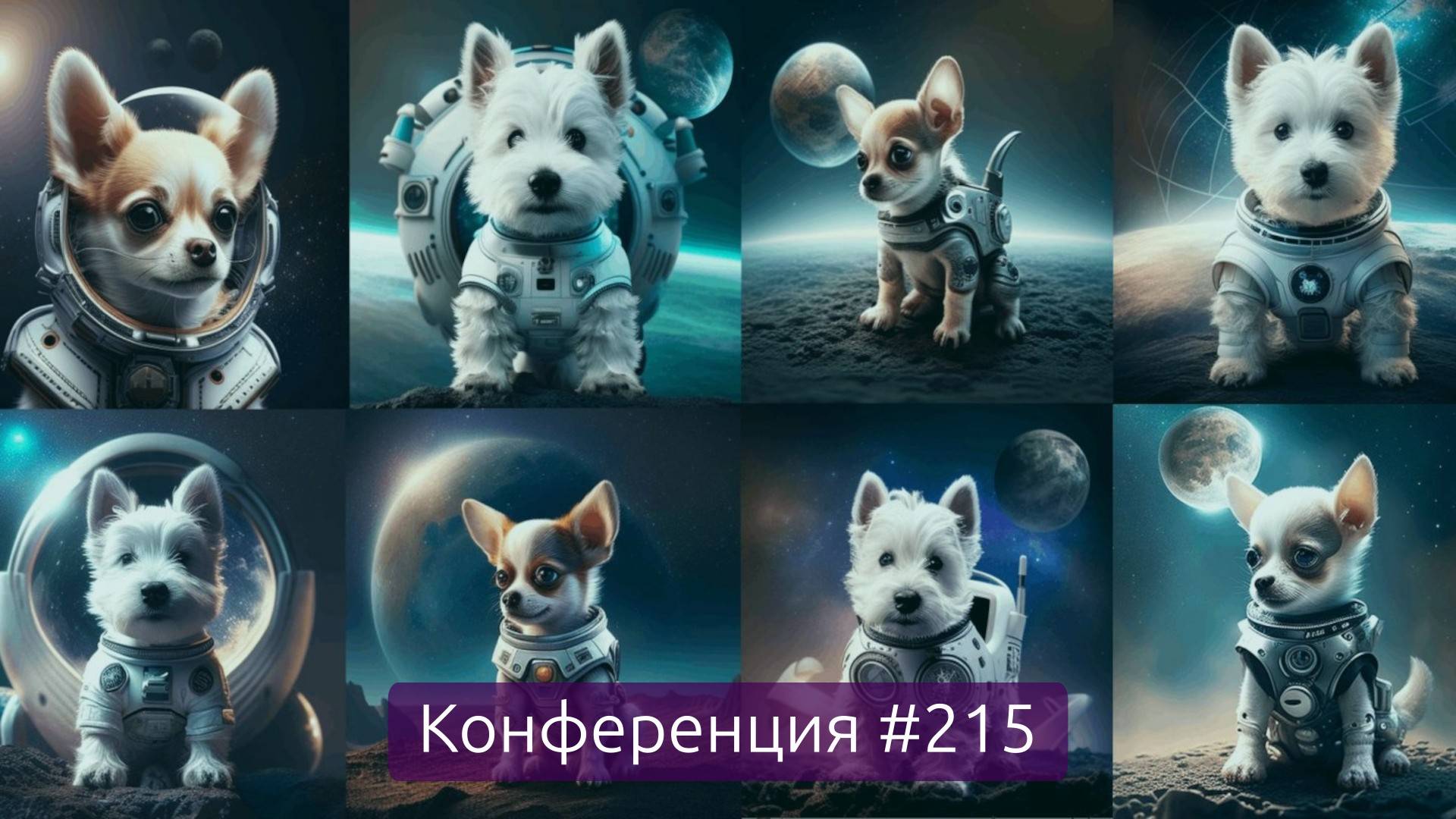 Совместная работа по созданию кино при помощи нейросетей, итоги недели (Конференция 215)