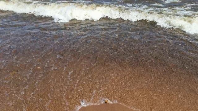 Суровое Ладожское озеро.