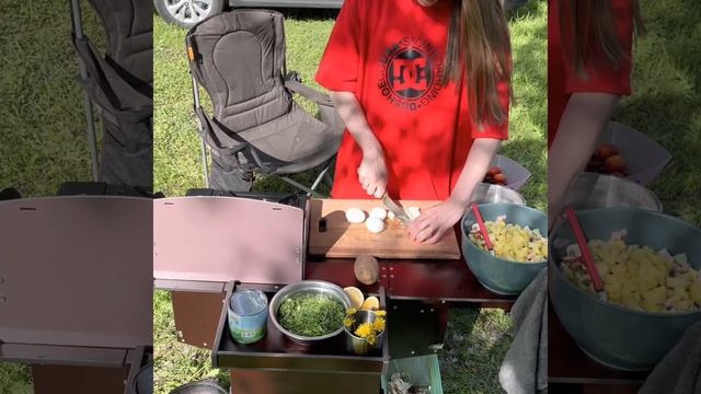 Походная кухня Chuck box, camping box.