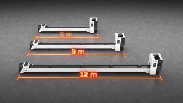 Станок для лазерной резки труб XTLASER - дополнительная длина