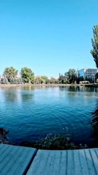 Крым, Симферополь, ТАЙМЛАПС, Парк ГАГАРИНА.