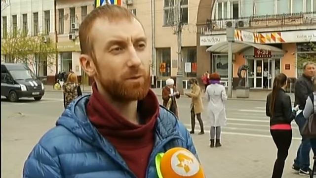 На проспекте Мира прошла акция в поддержку детского к?