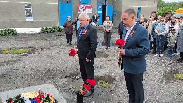 В селе Осиновка Романовского района открыли памятный мемориал землякам, воевавшим в ВОВ