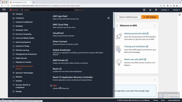 9.1 Introduction to AWS