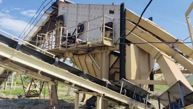 Грохот 4YA2160, пусконаладка, май 2025, Дагестан, MSLQ
