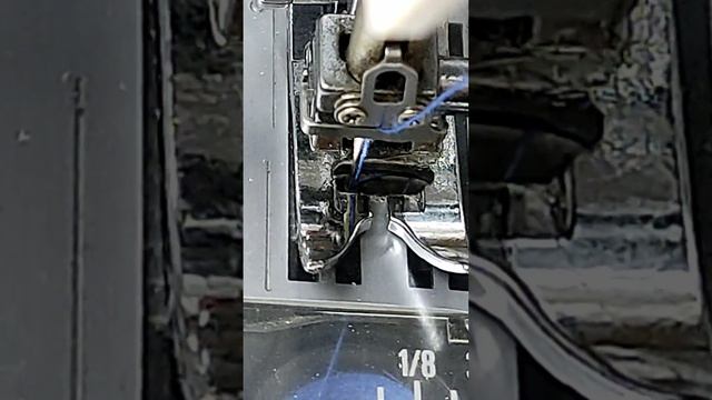 Как настроить строчку на швейной машинки часть1