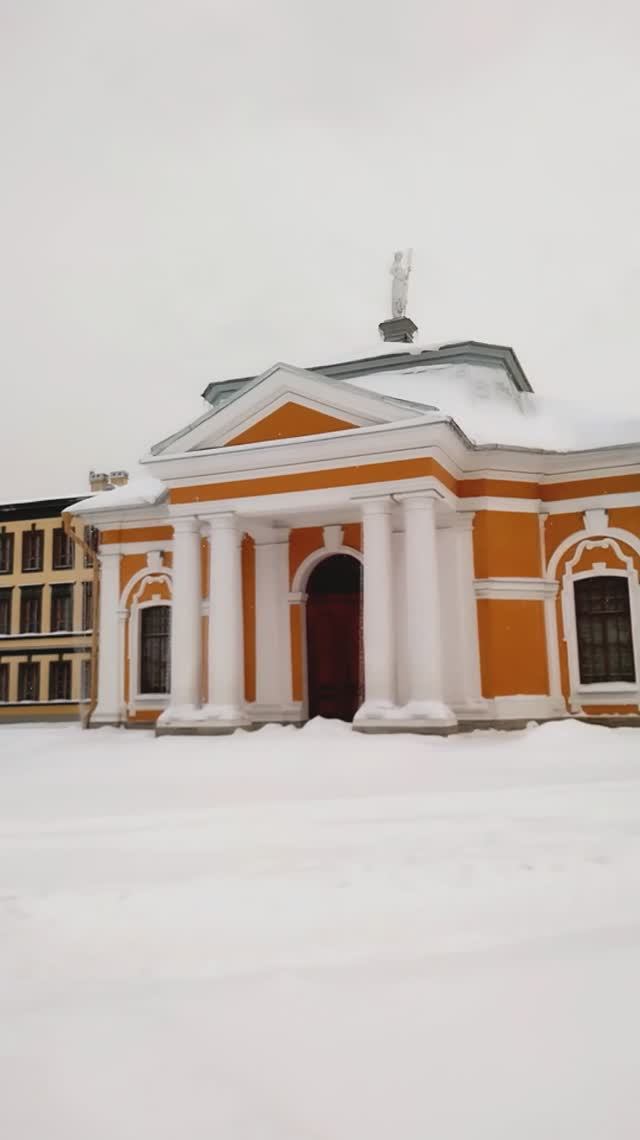 Ботный дом в Петропавловской крепости, Петербург. 12 декабря 2023.