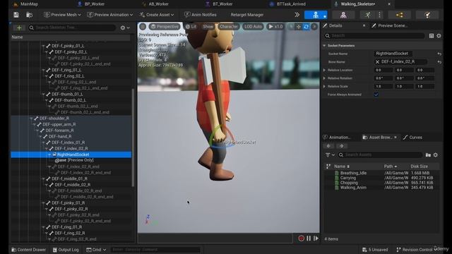 5.15 -Attach worker's tool