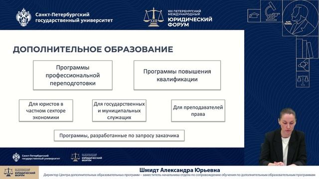 Юриспруденция: дополнительные образовательные программы СПбГУ