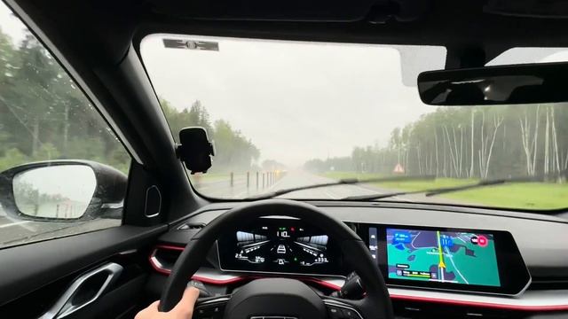 Поехали в Смоленск на GEELY Coolray NEW 😅| Live moment