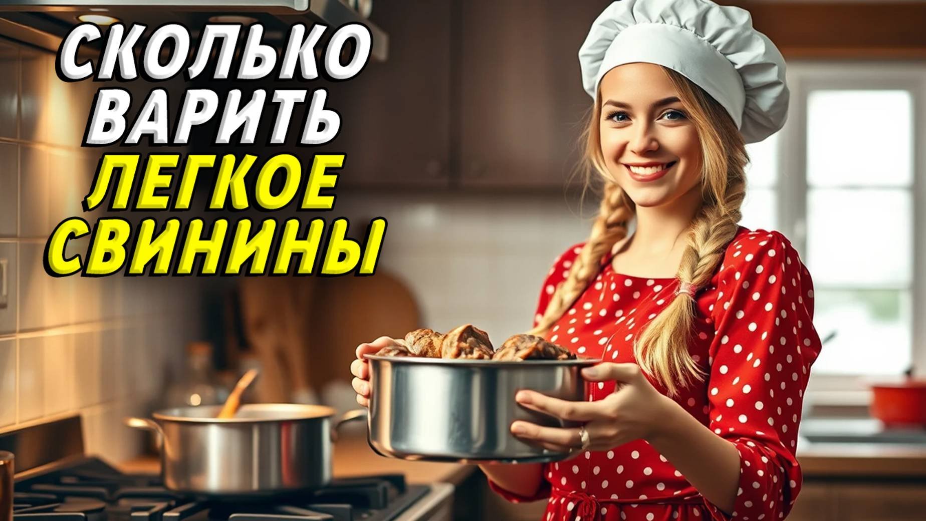 Сколько варить легкое свинины
