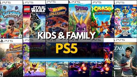 Топ-45 лучших игр для детей и семьи для PS5 (2024)