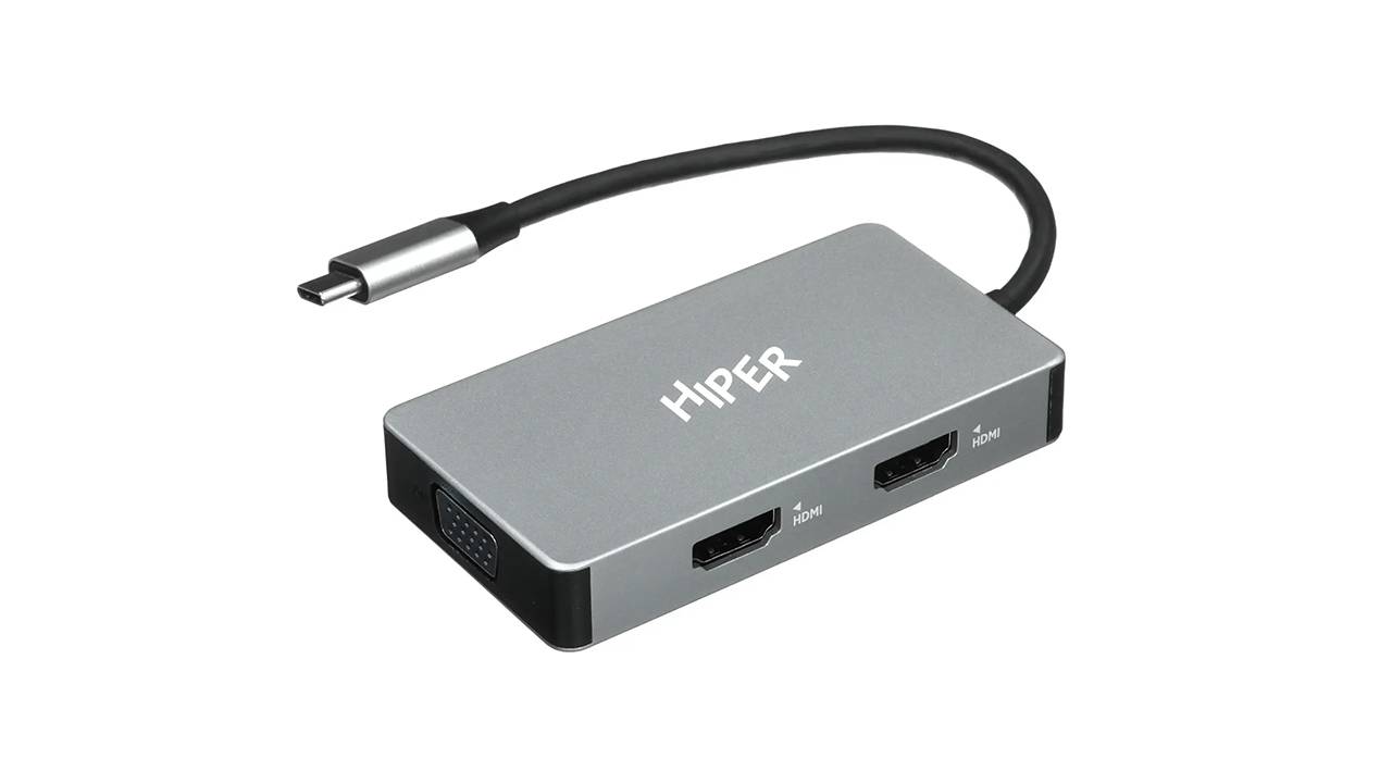 Портативная внешняя USB Type-C док-станция для ноутбука