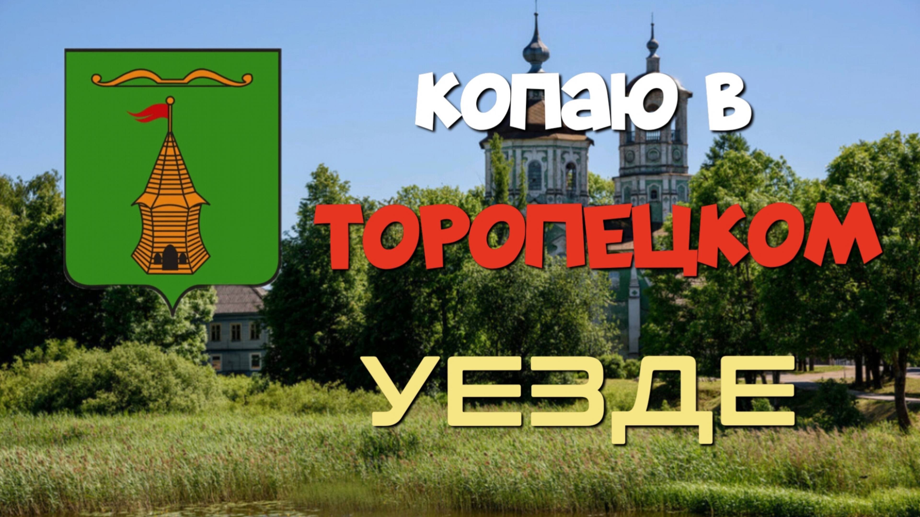 КОПАЮ В ТОРОПЕЦКОМ УЕЗДЕ. ПОИСК СТАРИНЫ С ЭКВИНОКС 800.