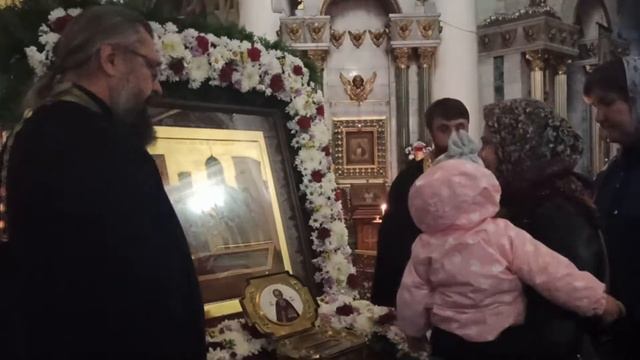 Акафист у мощей прп Сергия Радонежского.08.09.2022