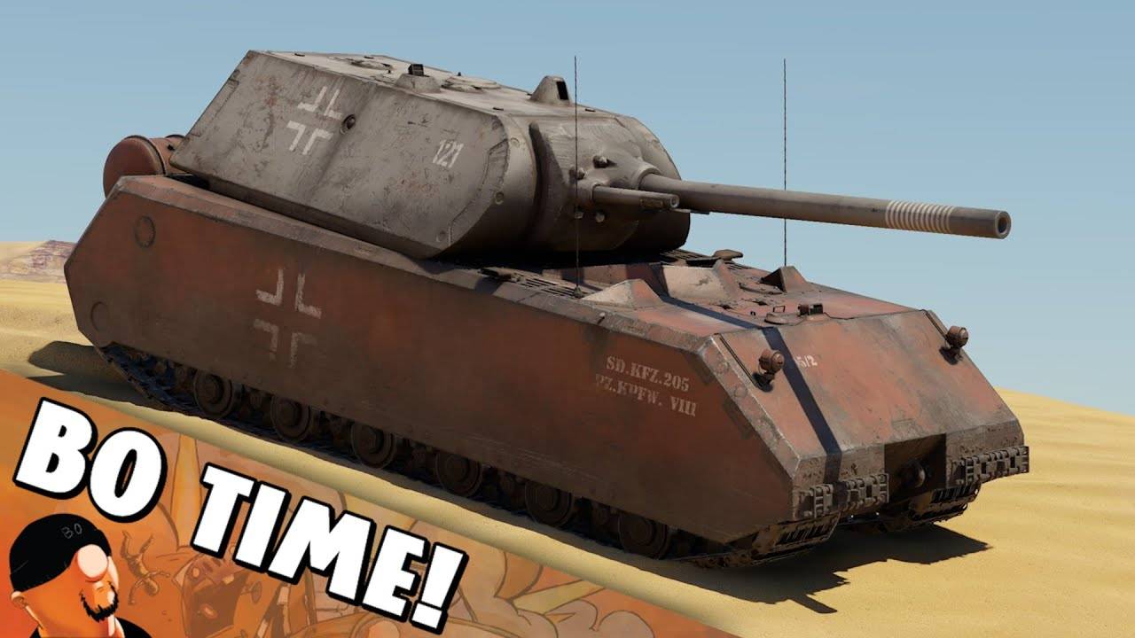 My 188 Ton Life! - Playing The Infamous Maus In War Thunder!